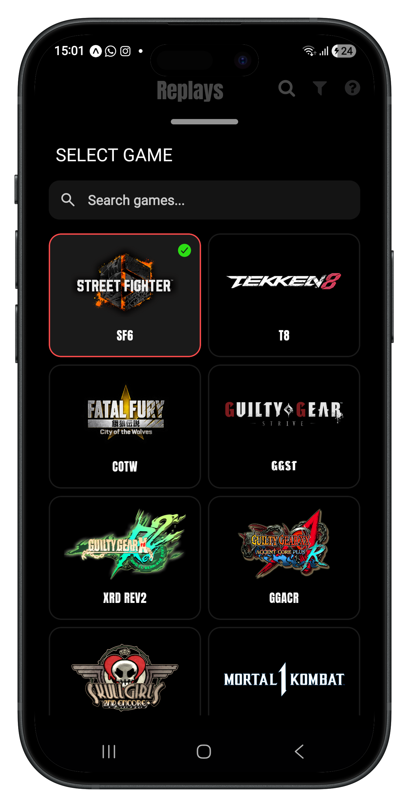 Game switcher